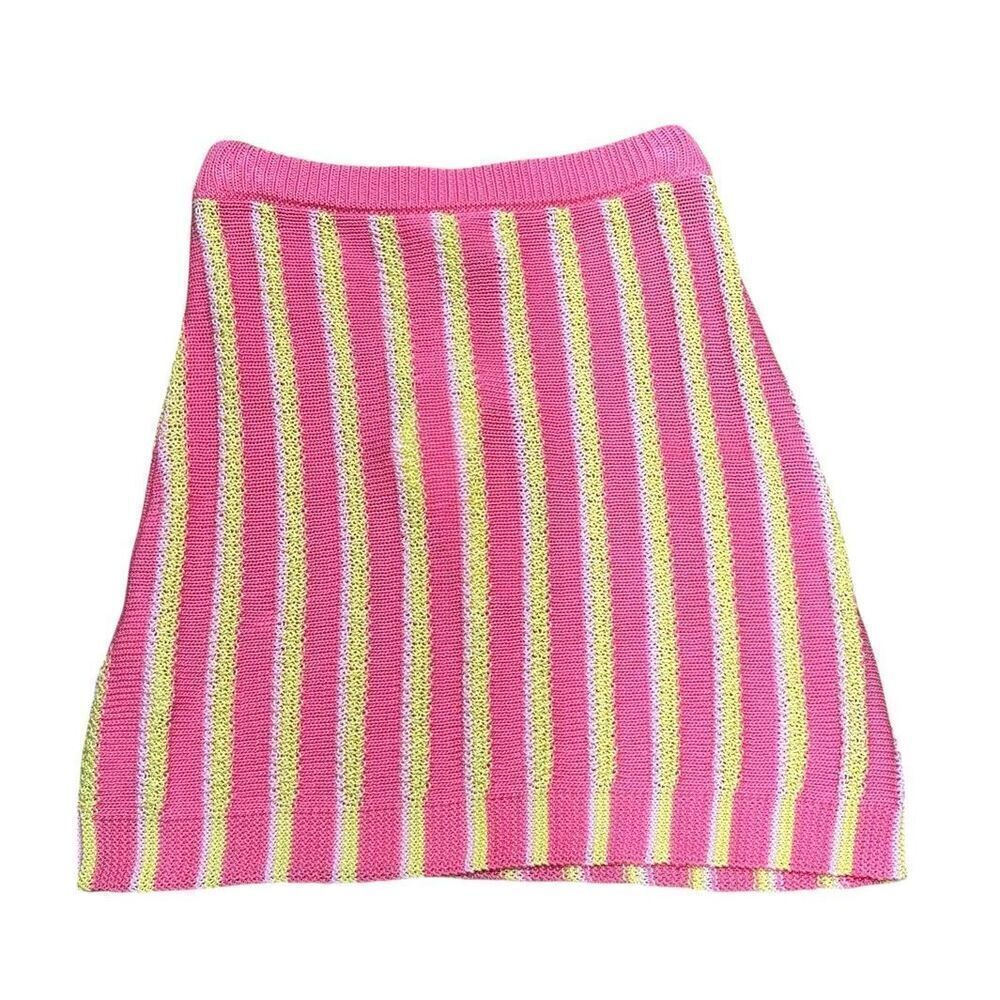 Marni 100% Cotton Skirt in Pink Gummy NWT Size 38/2 - Picture 6 of 12